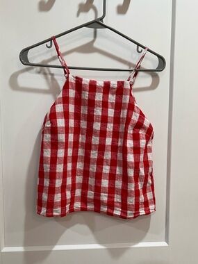 Gingham altered state top
